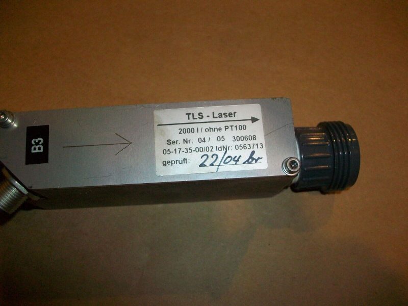 TLS-Laser Model:2000I / PT100 Flow Sensor