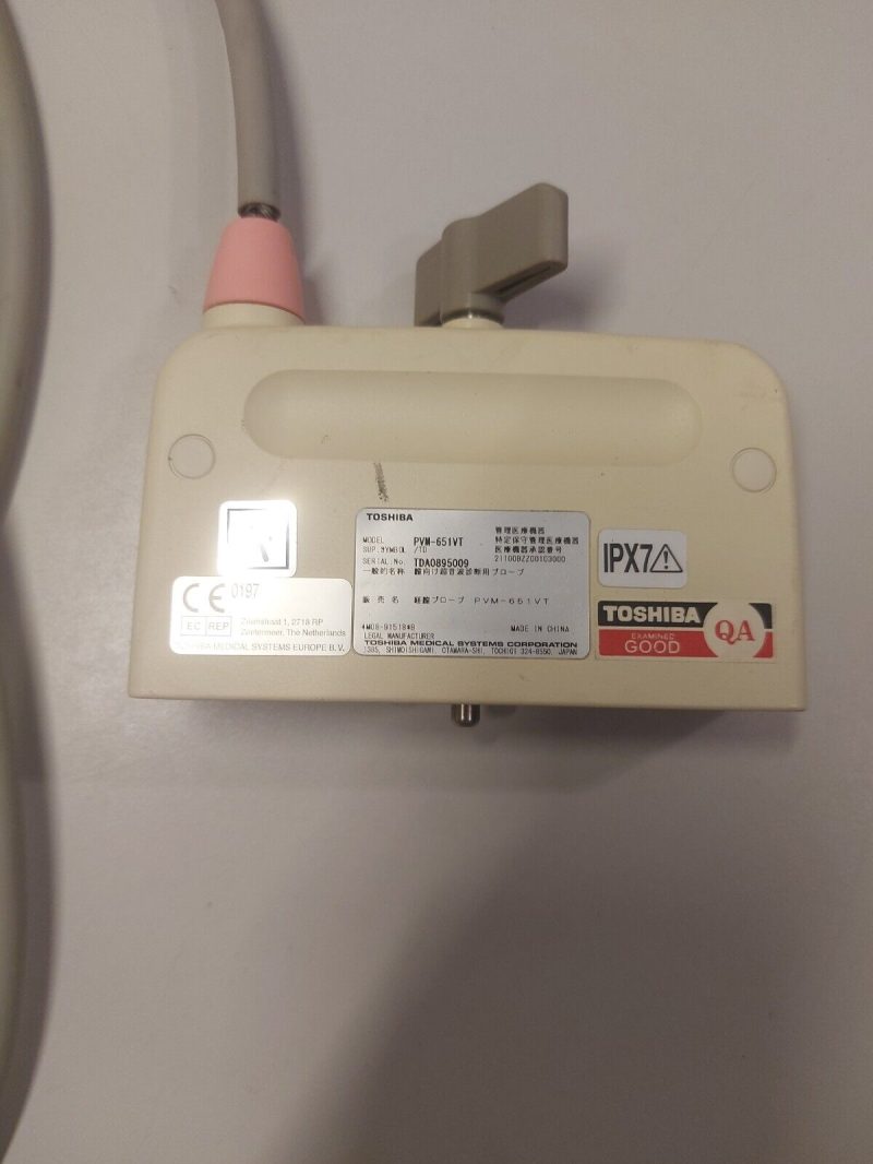 Toshiba PVM-651VT Probe Transducer Ultrasound